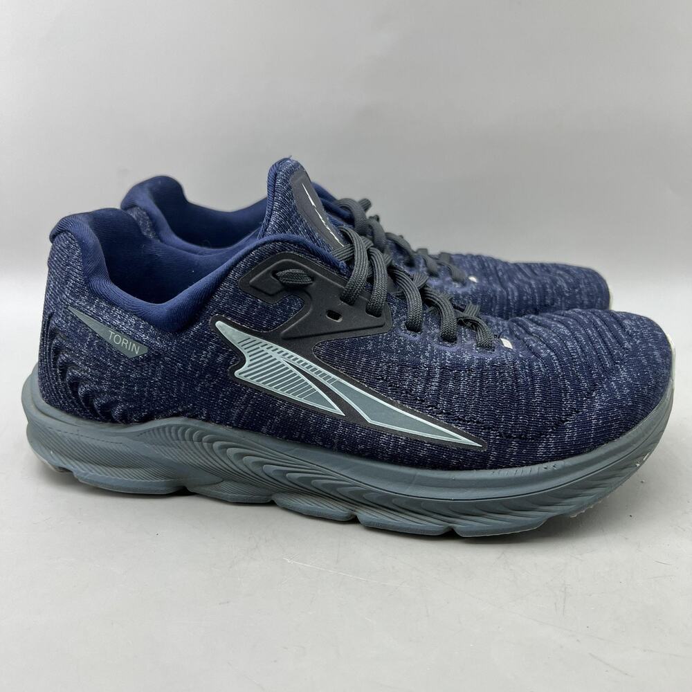 Altra Torin 5 Running Shoes Women Size 7.5 Blue Mesh Comfort Cushion Sneakers